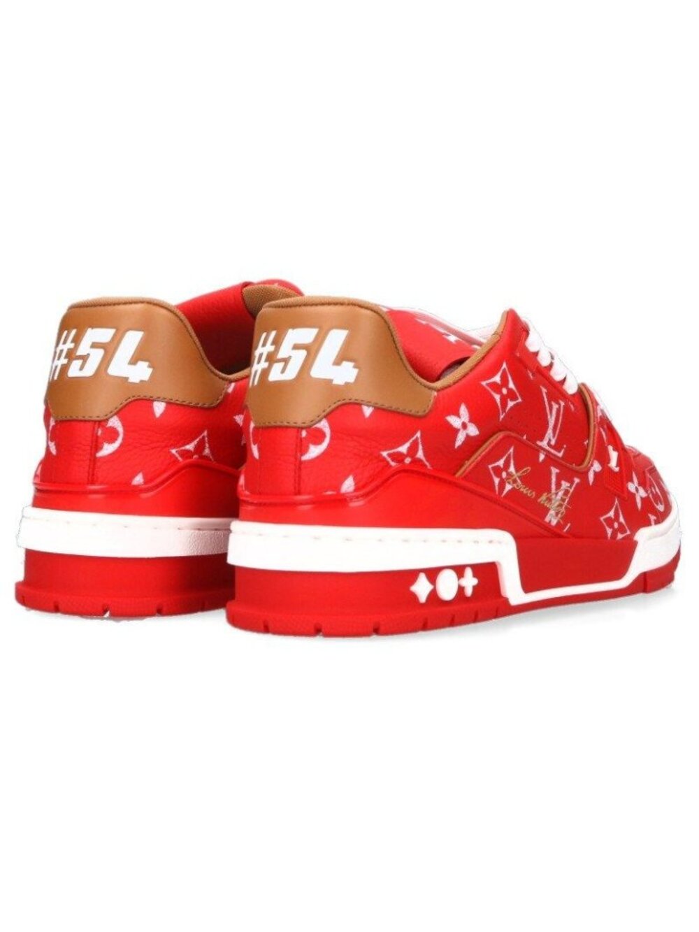 Louis Vuitton LV Trainer Vic Limited Monogram Low Cut Sneakers 7.5 - Picture 2 of 5